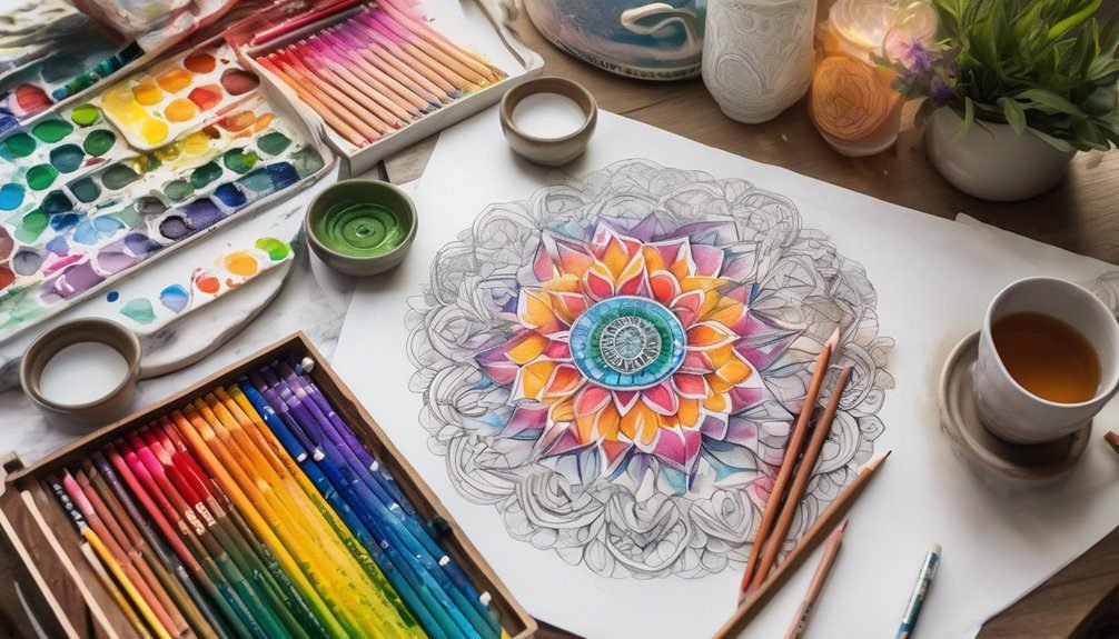 choosing optimal coloring materials