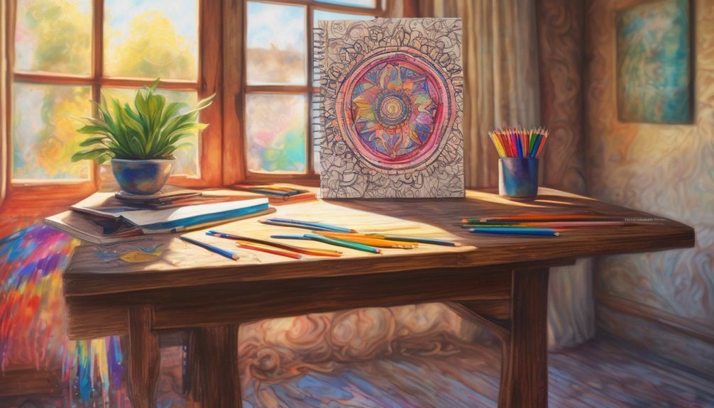 coloring as therapeutic expression