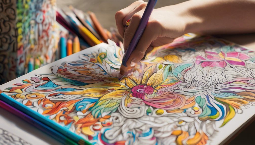 coloring as therapeutic expression