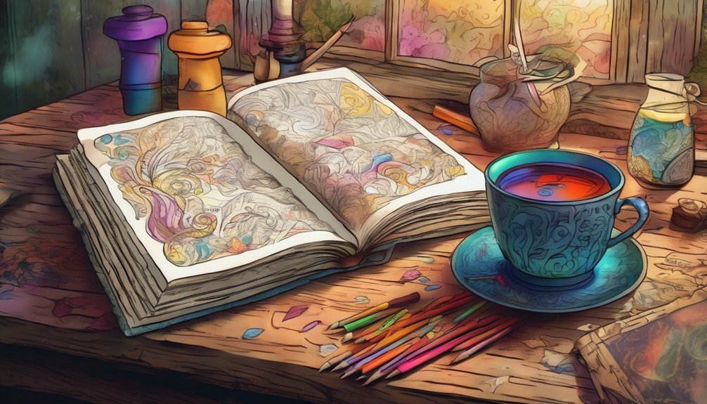 coloring as therapeutic mindfulness