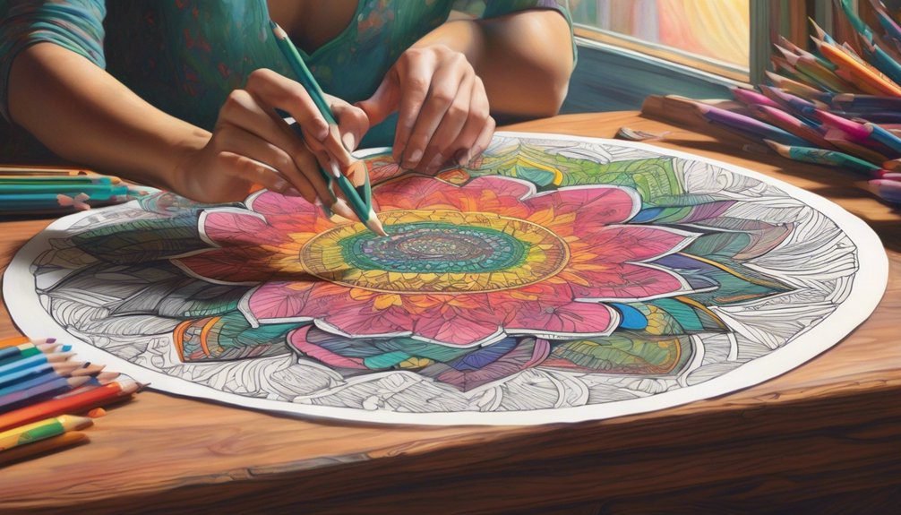 coloring as therapeutic relaxation