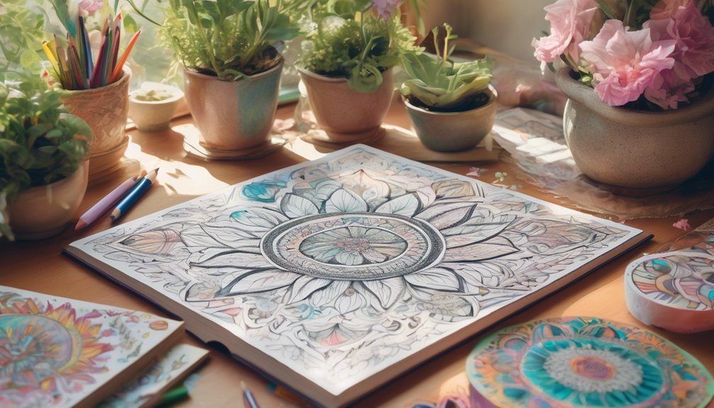 coloring books enhance wellness