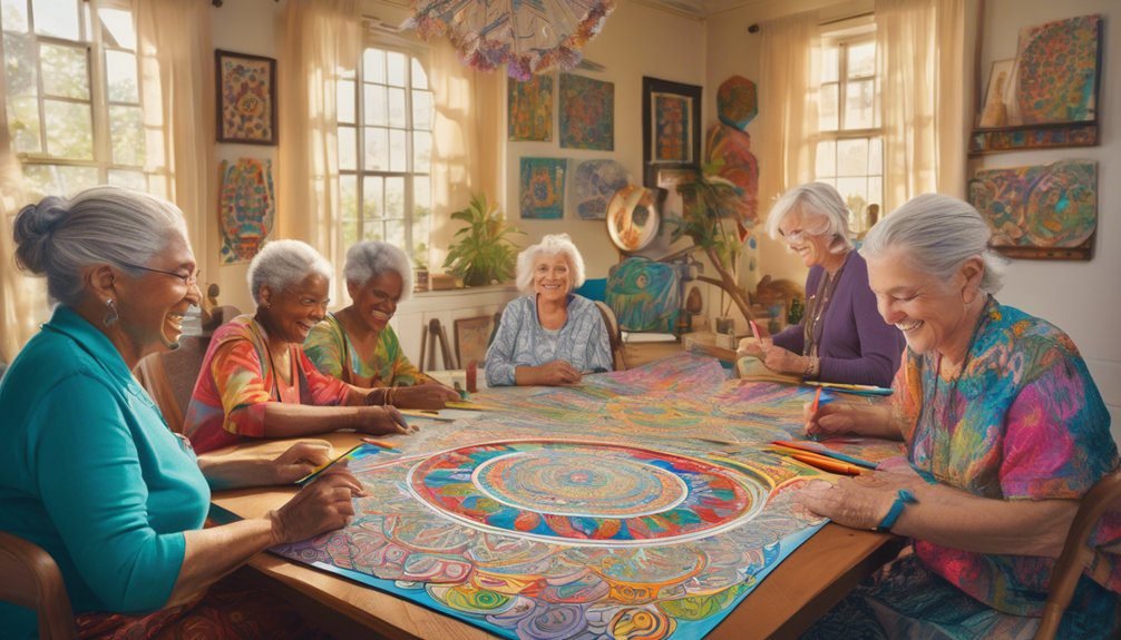 coloring enhances cognitive function