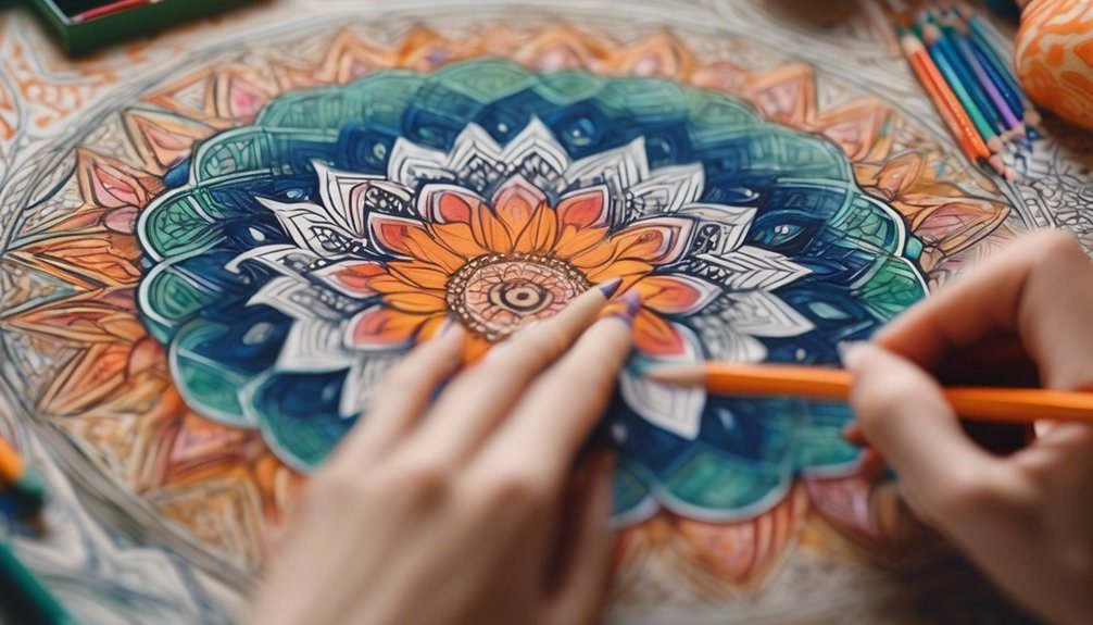 coloring enhances emotional well being