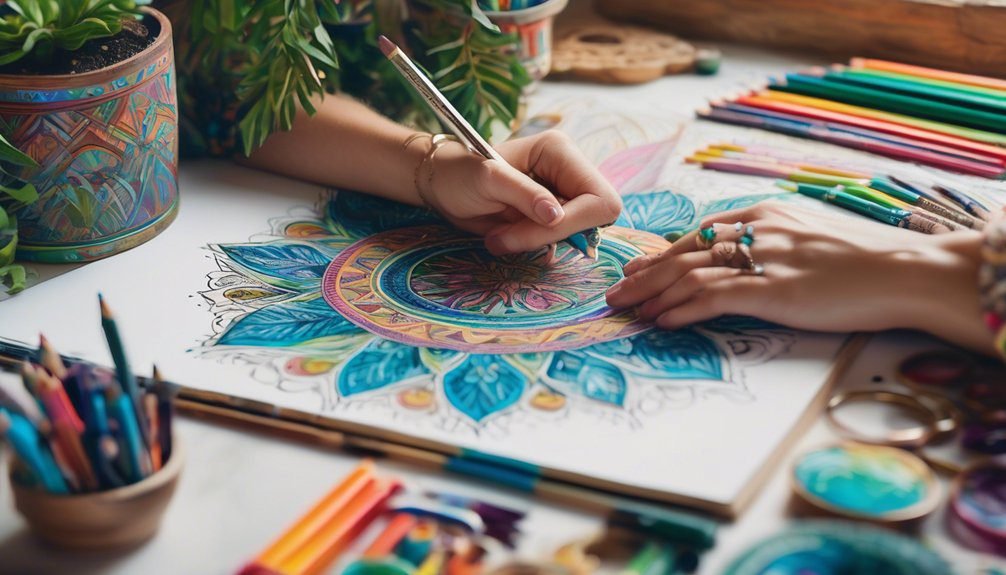 coloring enhances focus skills