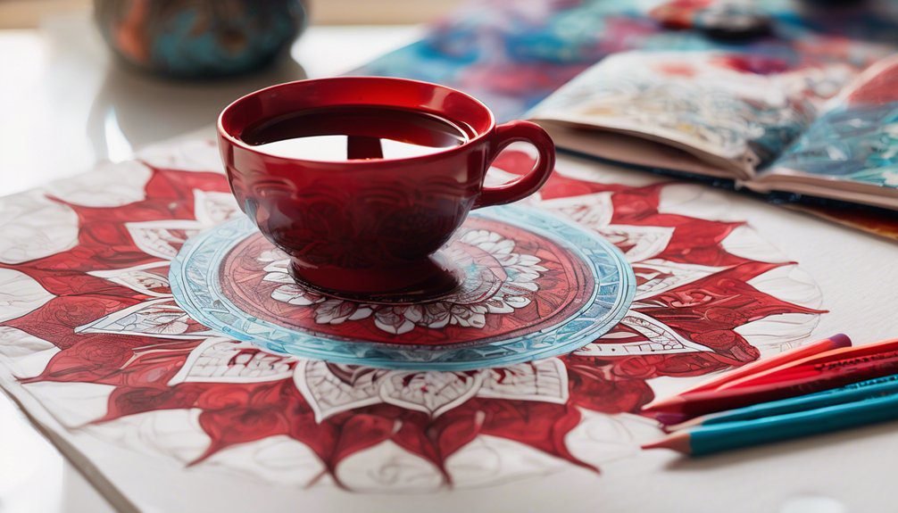 coloring enhances mental well being