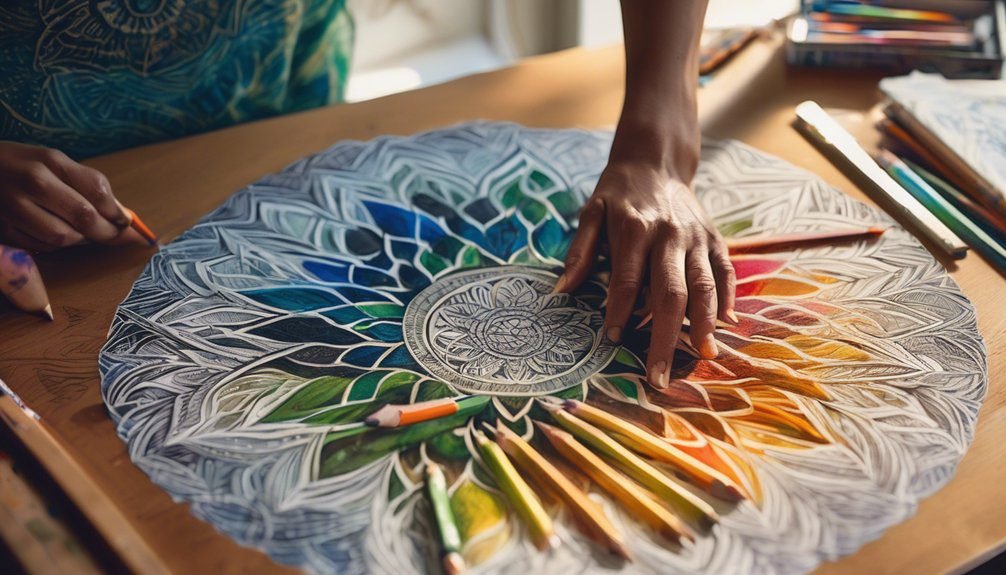 coloring enhances mental well being