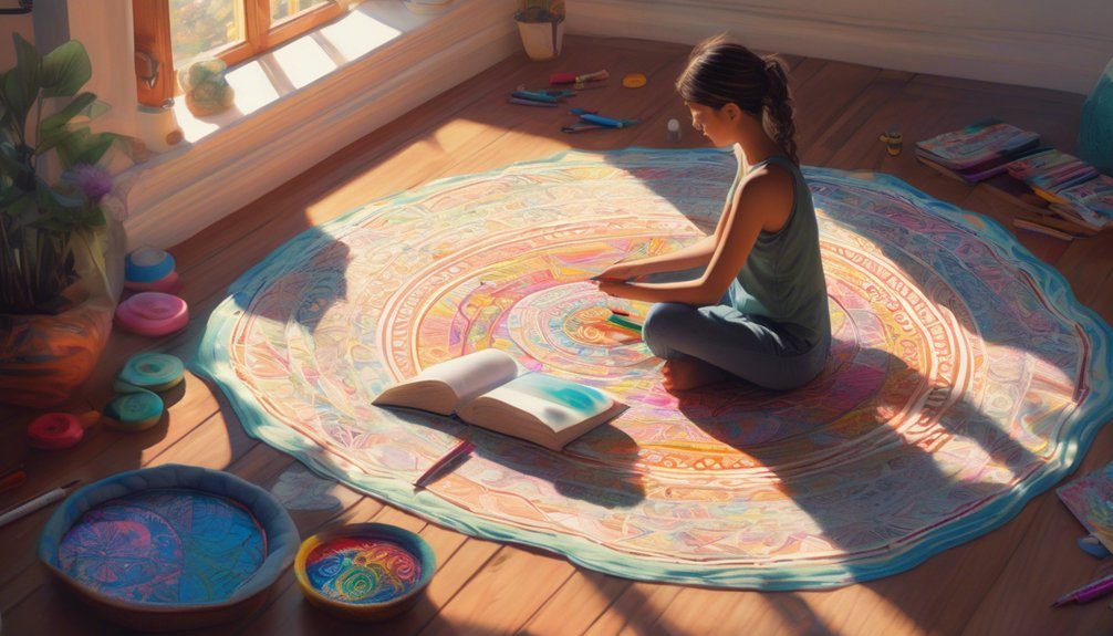 coloring enhances mindfulness practice