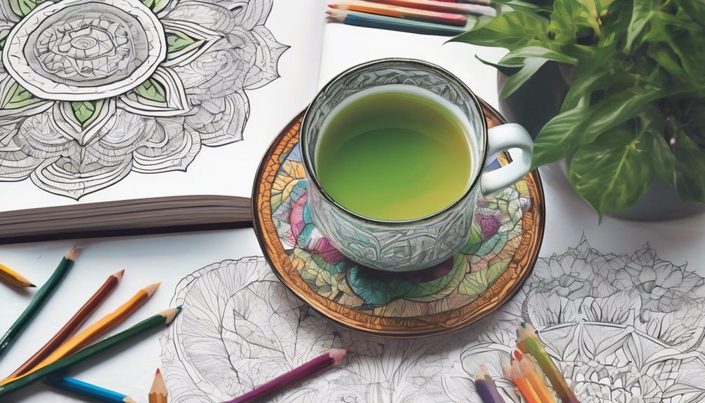 coloring for daily calm