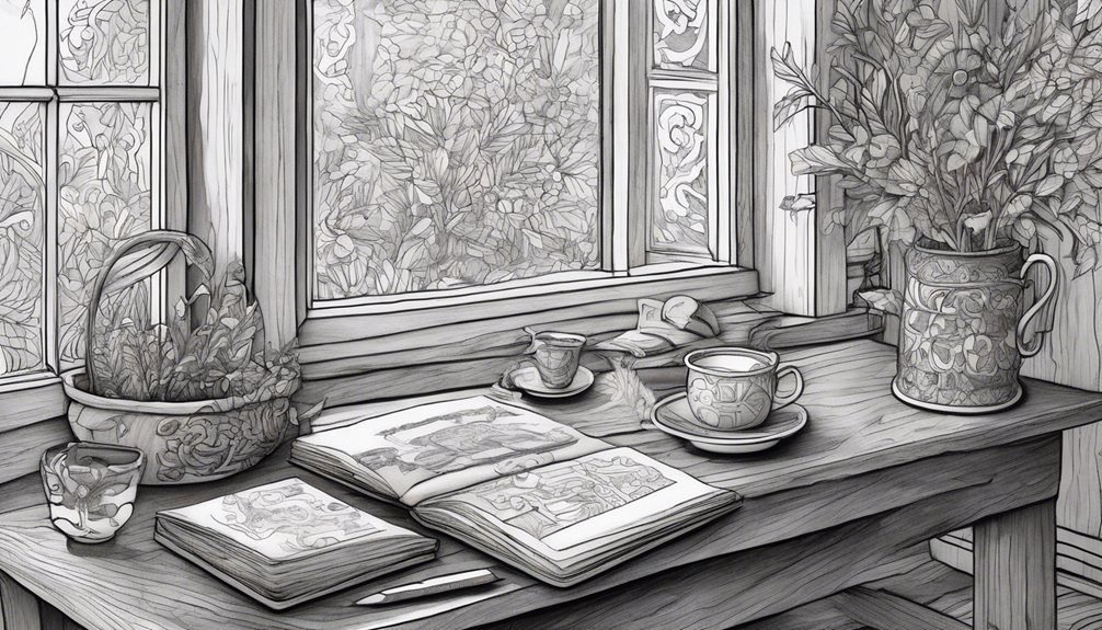 coloring for emotional wellness