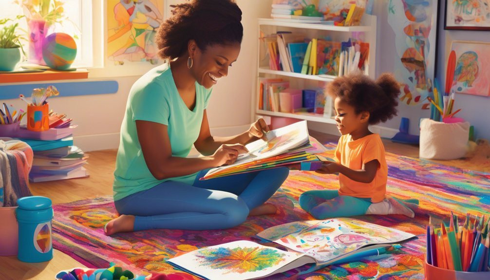 coloring fosters emotional connections