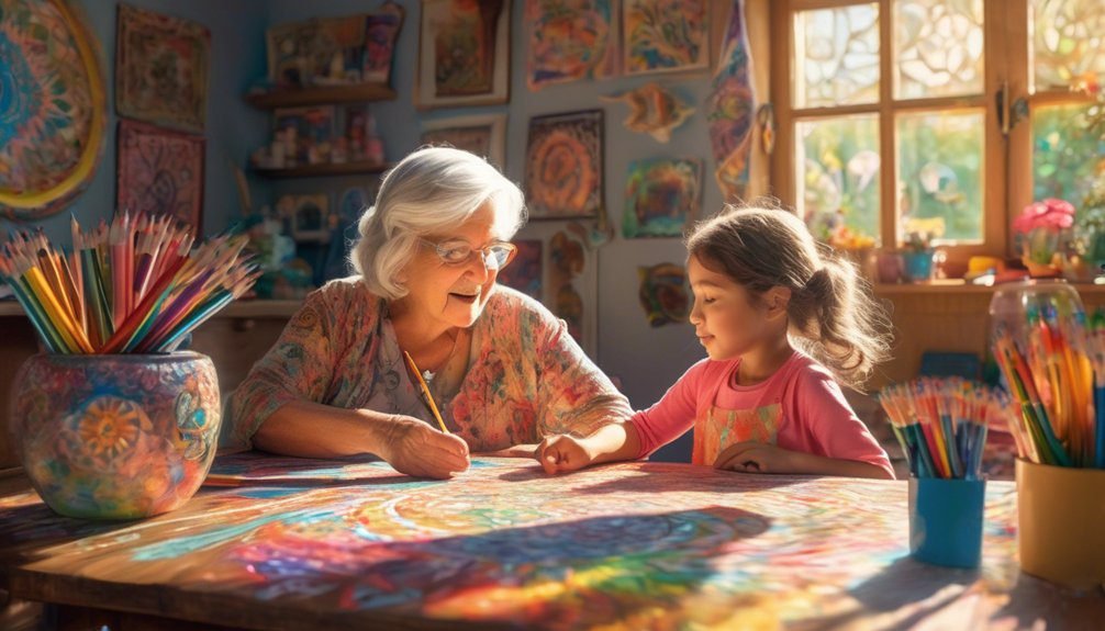 coloring nostalgia creativity bonding