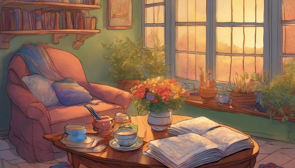 coloring promotes mental wellness