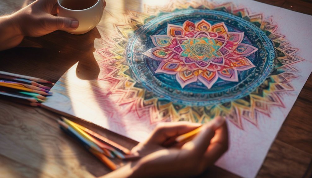 coloring promotes mindfulness practice