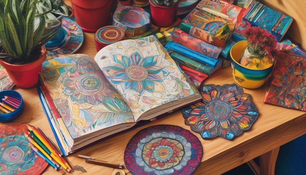 coloring promotes relaxation and creativity