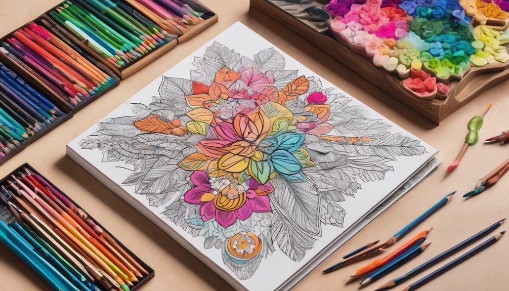 creative coloring book variety