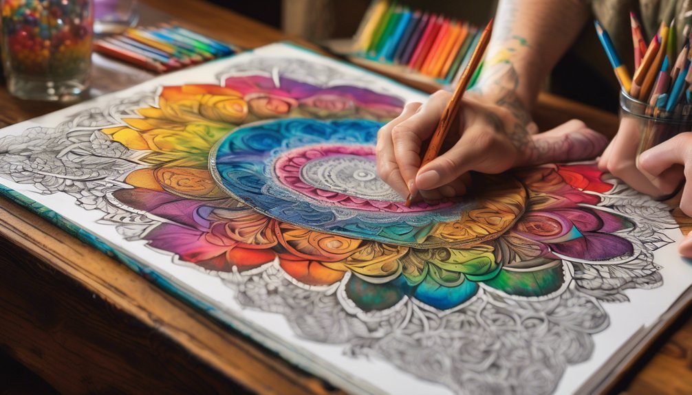 creative coloring for relaxation