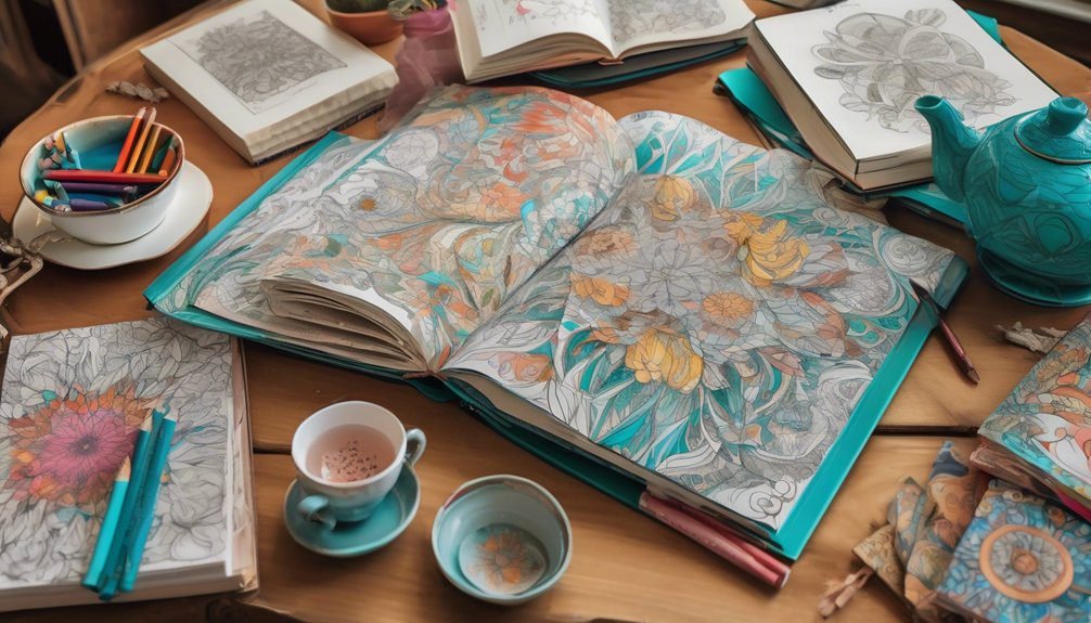 creative expression through coloring