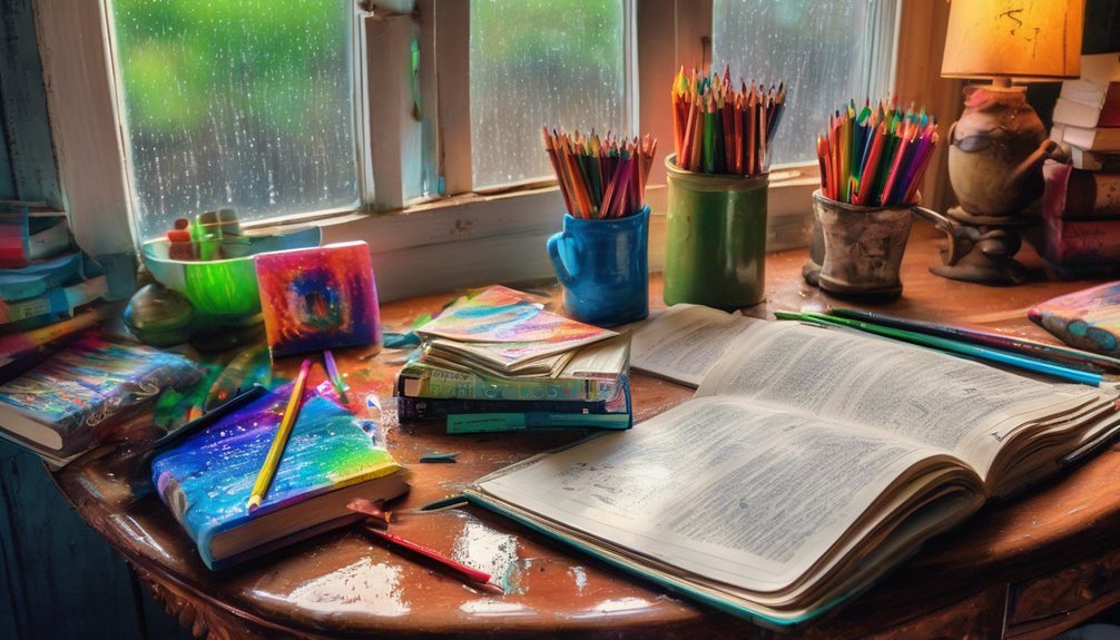 creative indoor coloring activities