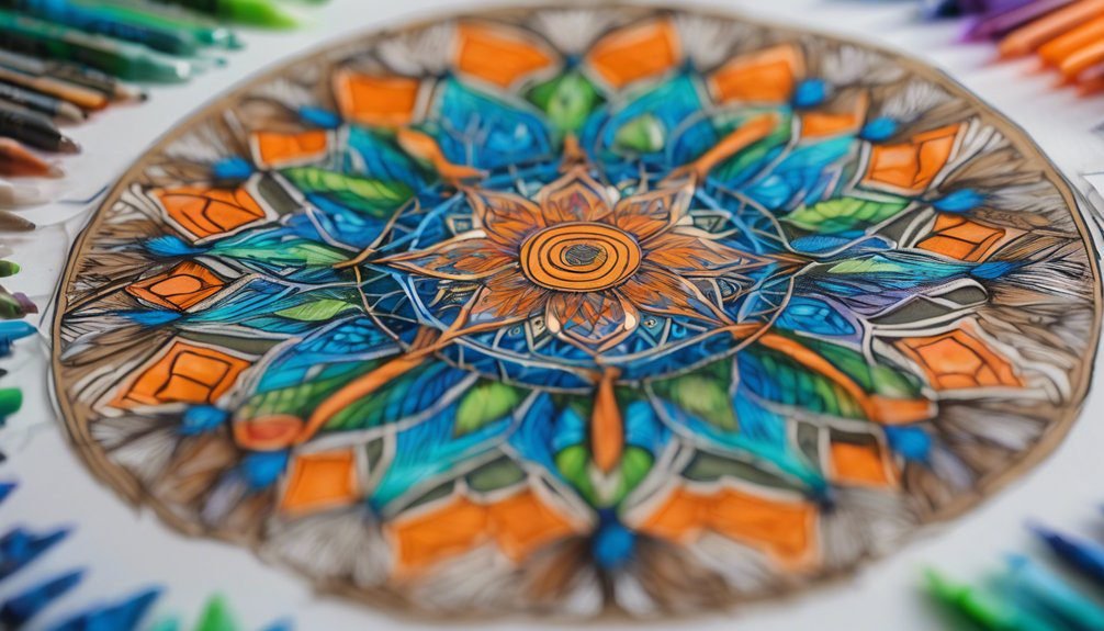 creative mandala coloring techniques