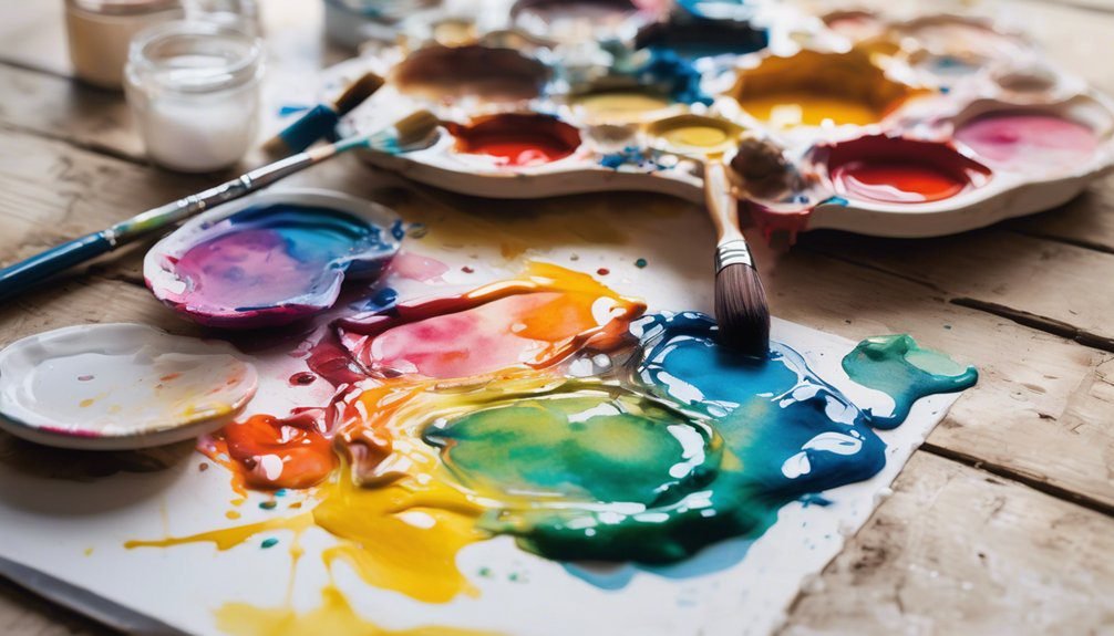 easy watercolor coloring techniques