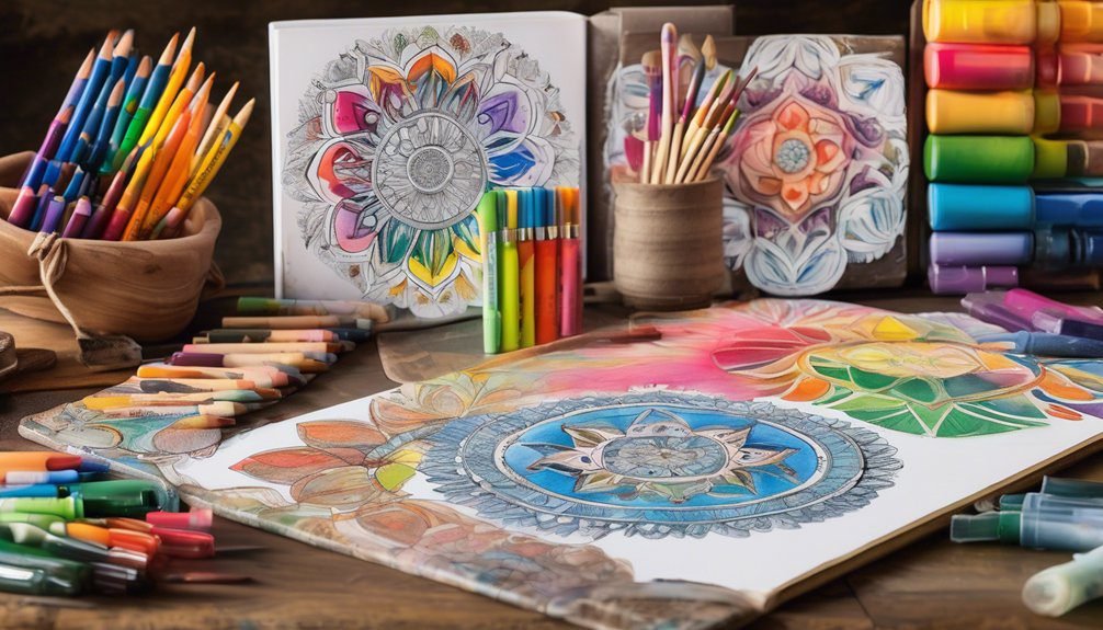enhance coloring experience materials