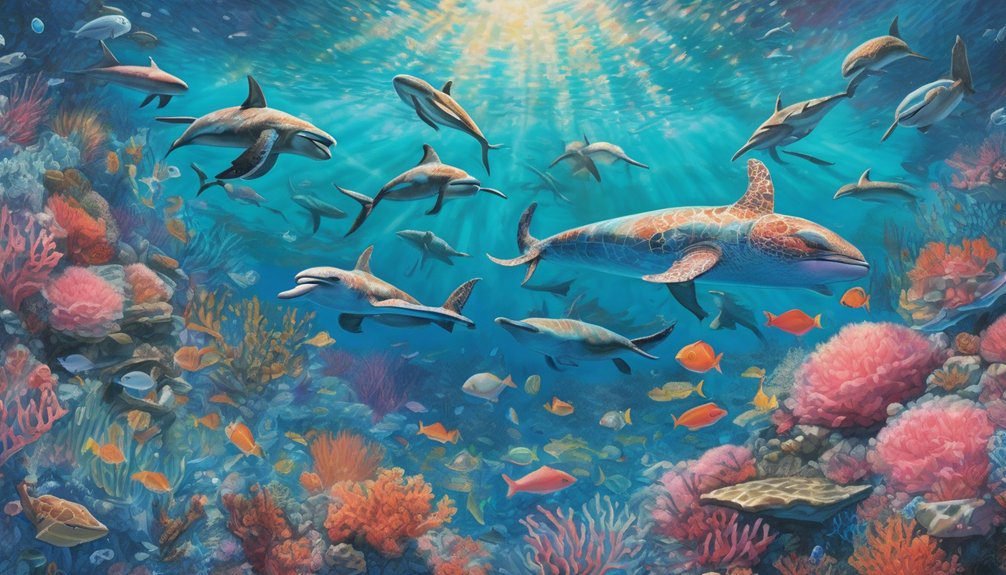 explore vibrant ocean life
