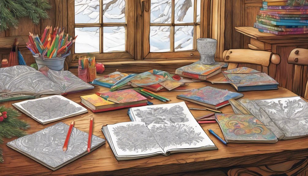 holiday coloring book gifts