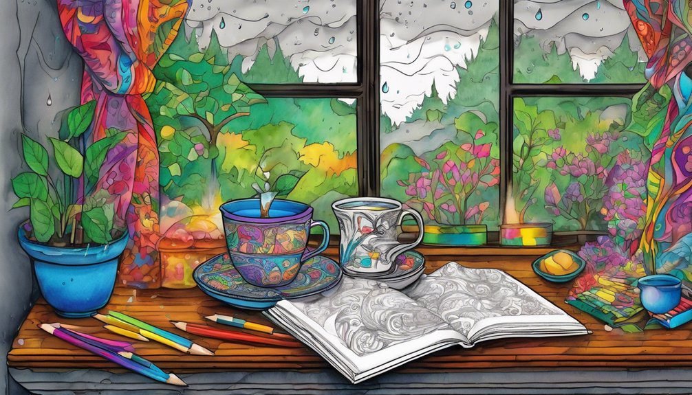 inspire creativity on rainy days