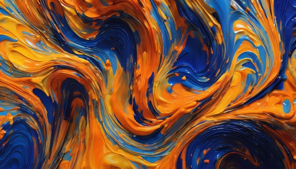 layering colors for depth