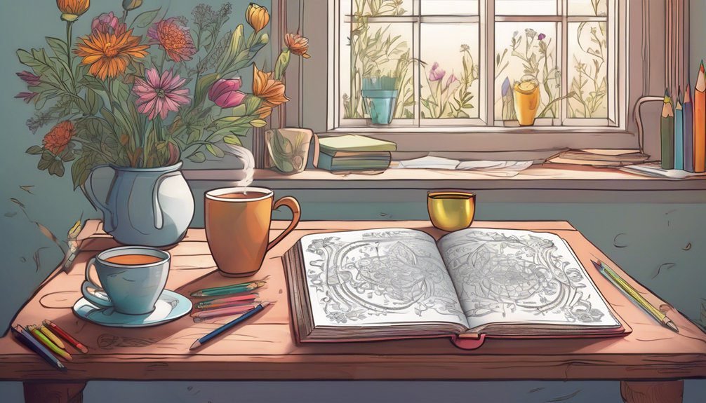 mindful coloring for relaxation