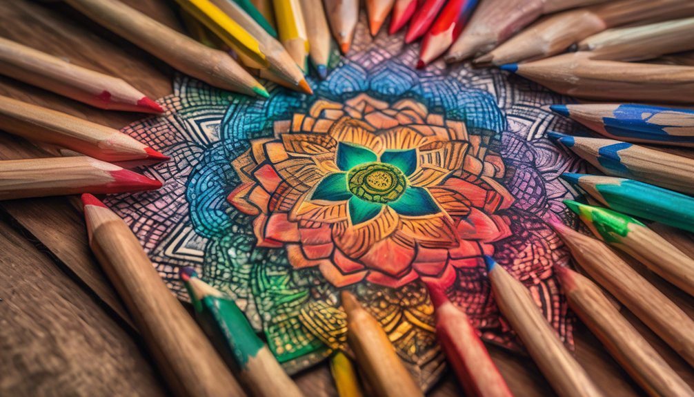 mindful coloring promotes relaxation
