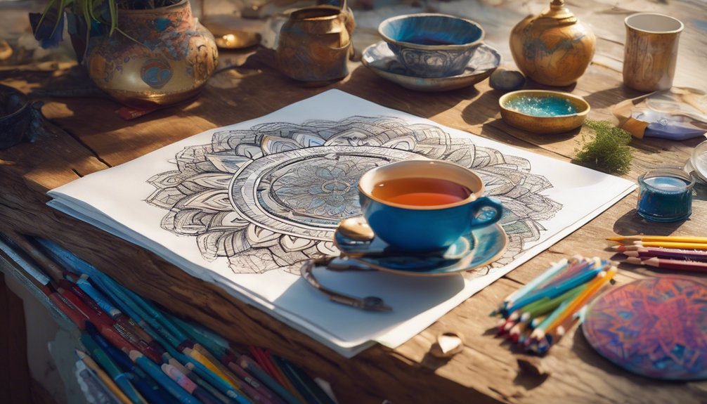 mindful coloring reflection insights