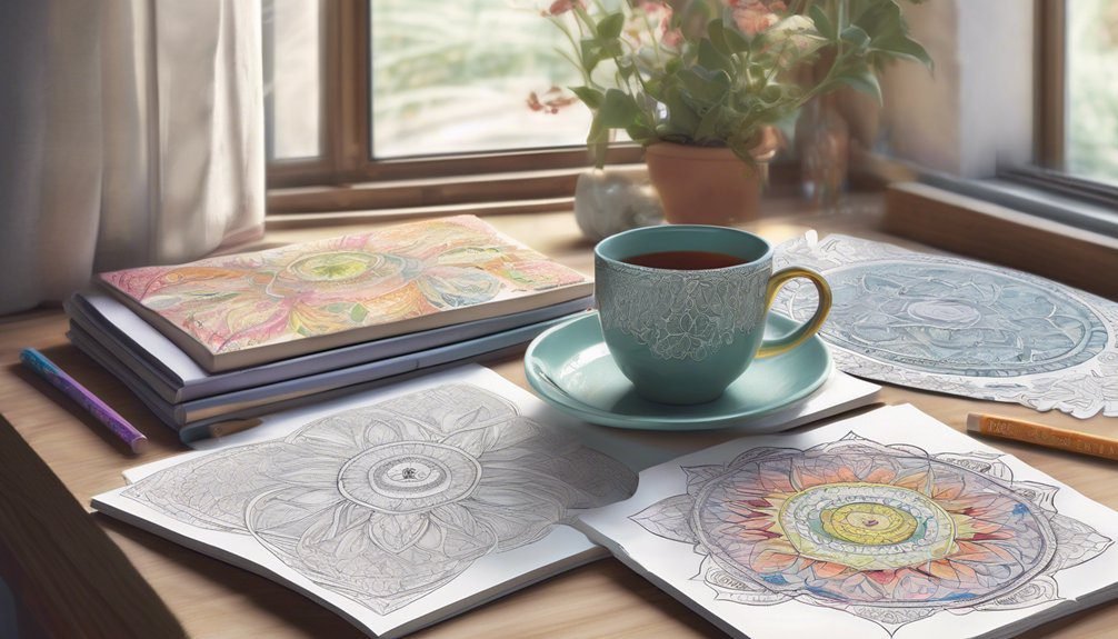 mindful coloring techniques for relaxation