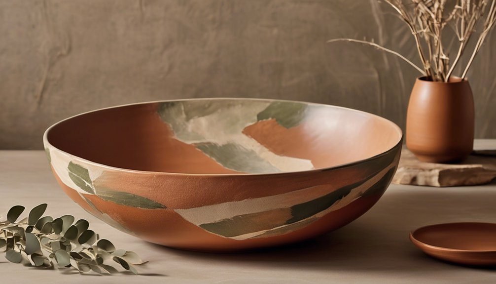 nature inspired earthy tones