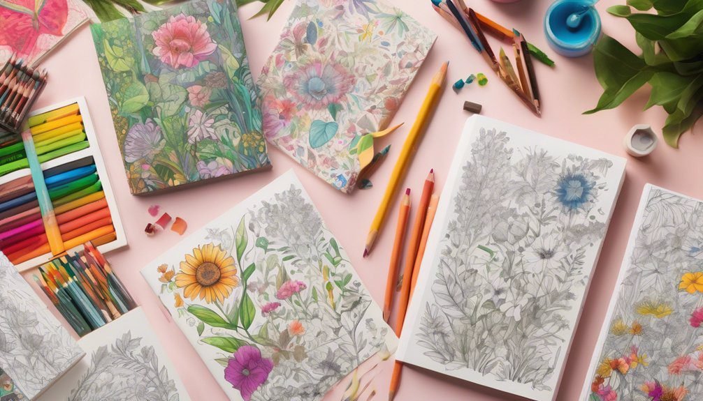 nature themed coloring books