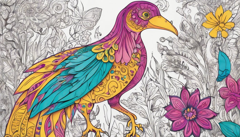 playful imagination through coloring