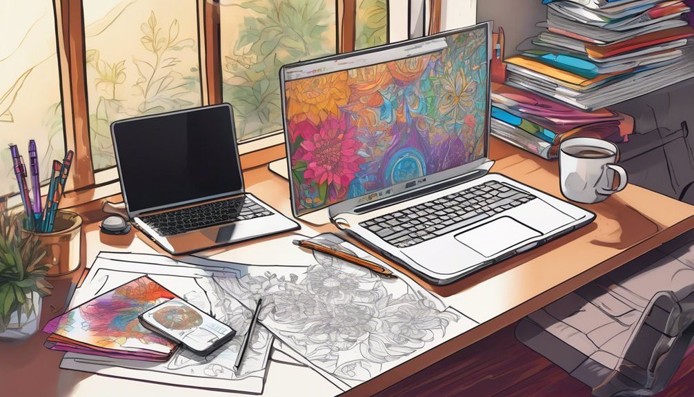 publish coloring book successfully