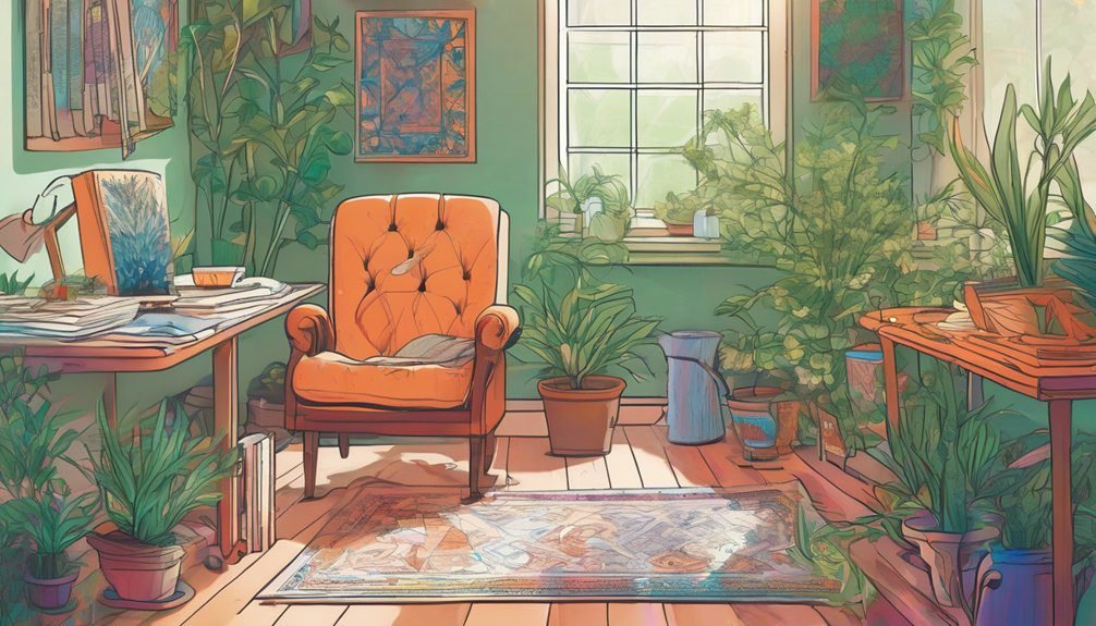 relaxation through creative expression