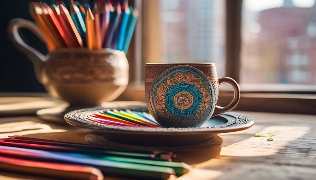 relaxation through creative expression