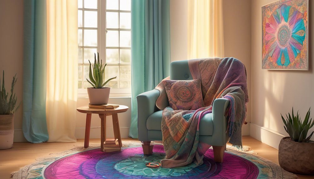 relaxing coloring environment setup