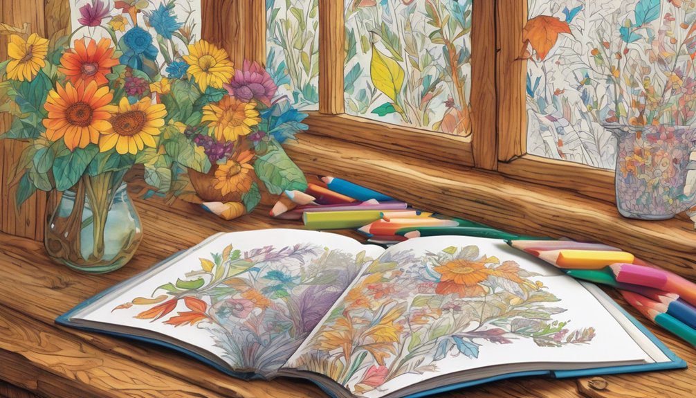 seasonal coloring book joy