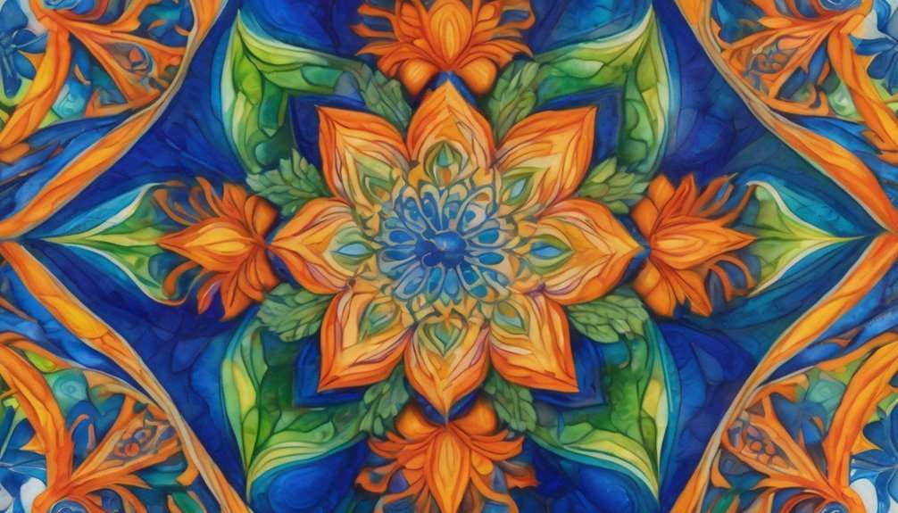 symbolic journey through mandalas