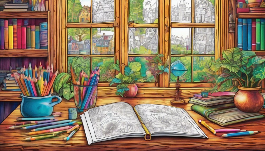 unique themed coloring adventures