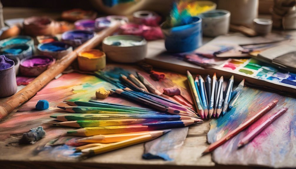 vibrant hues for creativity