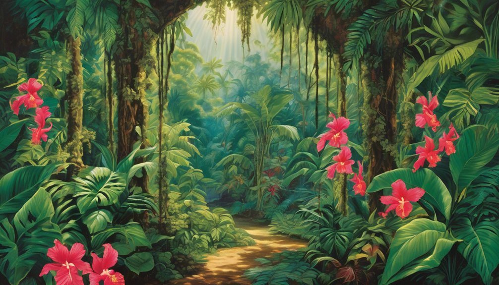 vibrant rainforest biodiversity experience