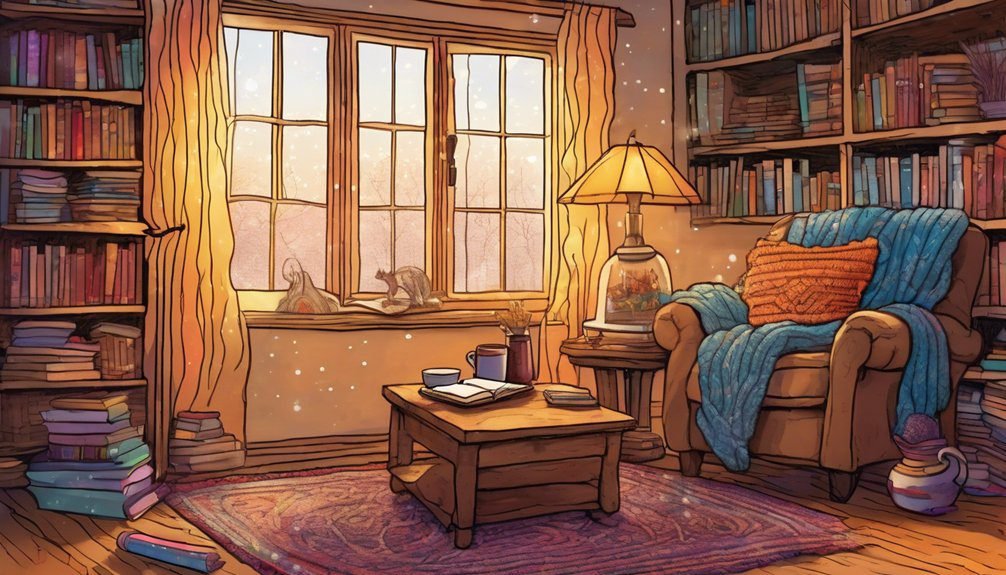 warm hues for relaxation