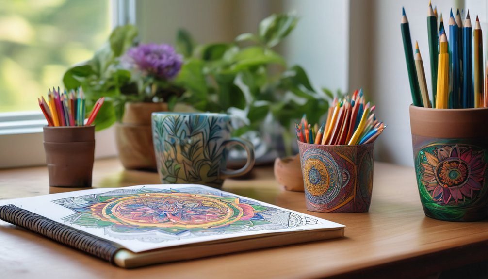 adult coloring promotes relaxation
