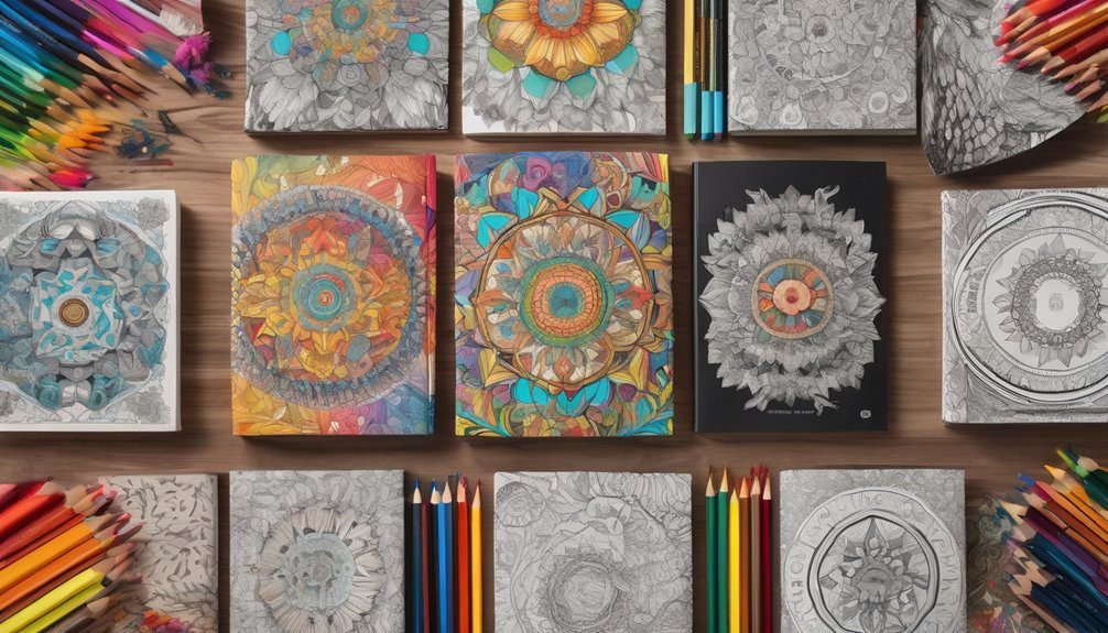 animal mandala coloring books