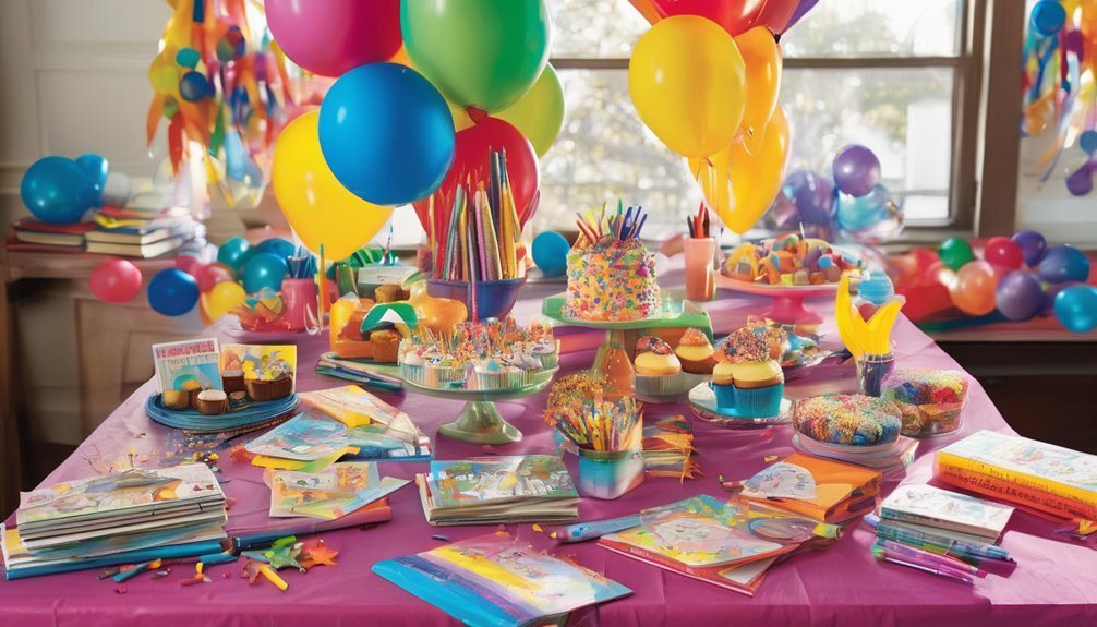 birthday party coloring activities